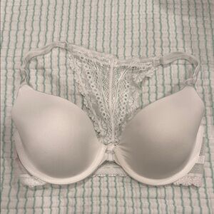 Victorias Secret Demi Lace Back front close bra